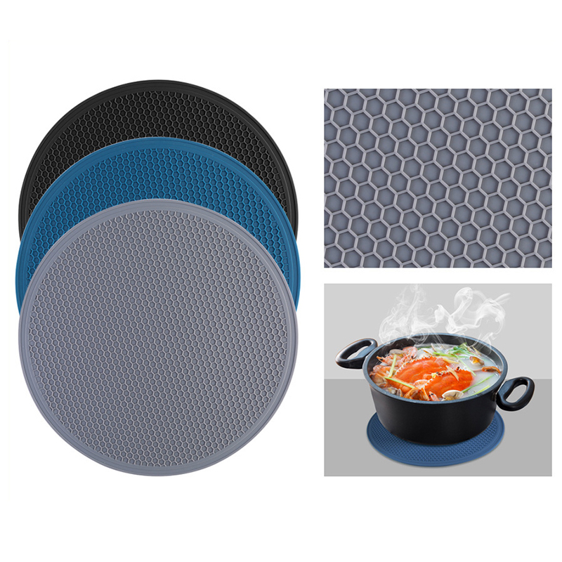 2022 Nouveau tapis de séchage à plat en silicone à la chaleur multi-fonctionnalités de 12 pouces